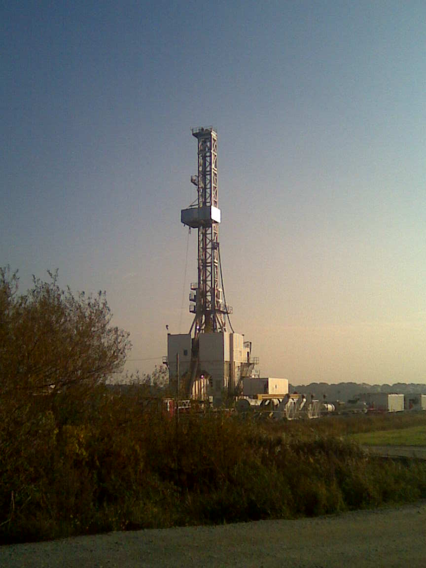 Erdölerkundungsbohrung "Pudagla 2" auf Usedom Oktober 2011 ©chef79