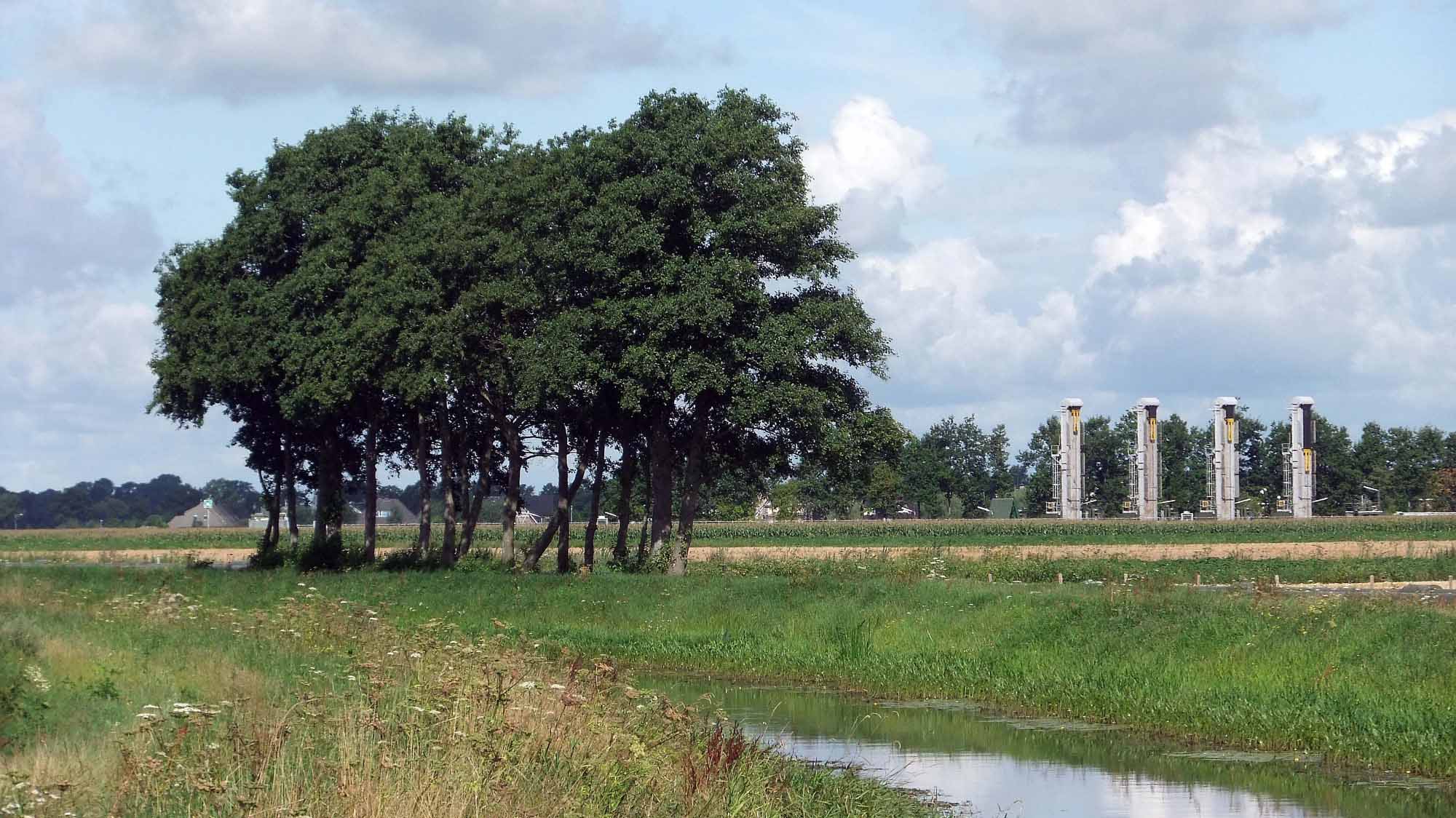 Erdölförderbohrungen im wiedererschlossenen Feld Schoonebeek chef79